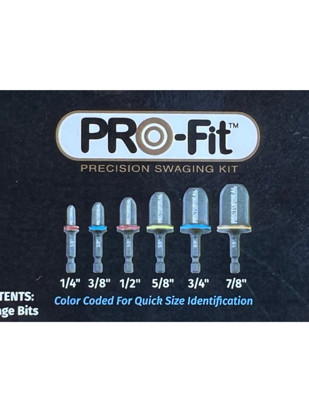 Pro-Fit Precision Swaging Kit By RectorSeal With 6 Swage Bits In Protective Case - Picture 4 of 16